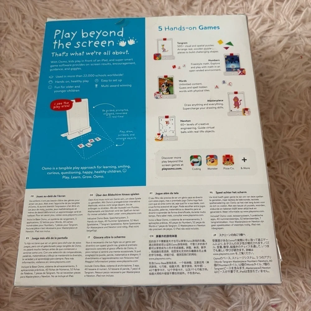Osmo - Genius Kit Educational Play System (iPad Base Included)